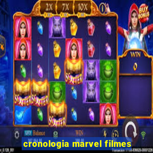 cronologia marvel filmes